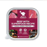 Billy+Margot比利玛格 犬用澳洲牛肉搭配超级食材餐盒100g